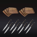 Steak Knife & Bistecca Plate Set, 16-pc (Espresso)